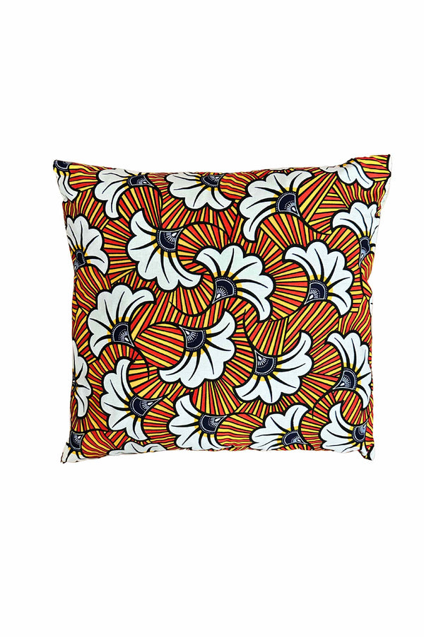 African Fabric Wax Print Cushion Cover - Mix Print -  7
