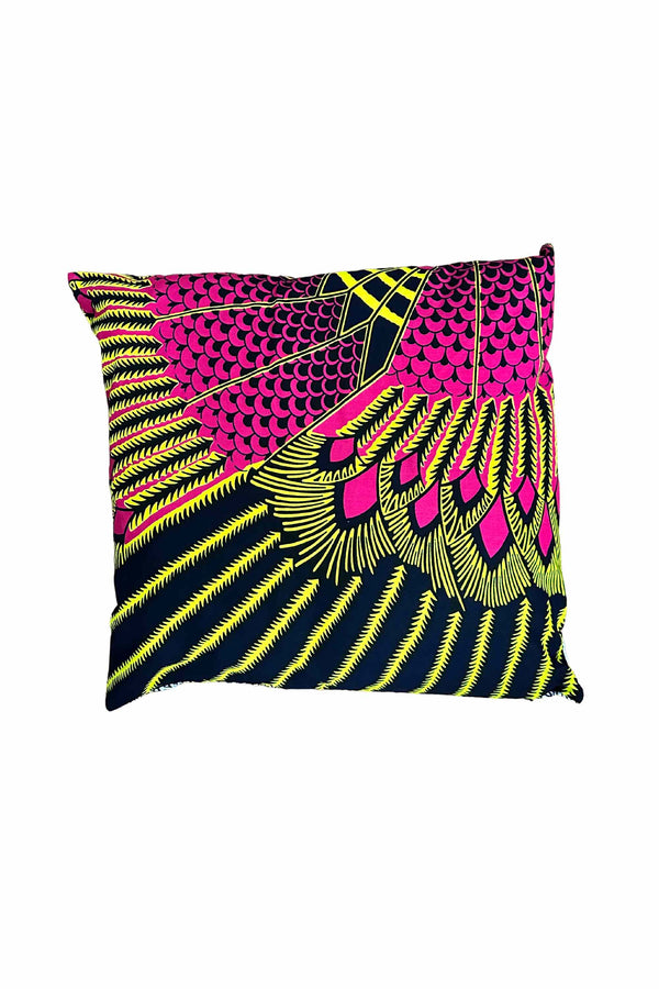 African Fabric Wax Print Cushion Cover - Mix Print -  6
