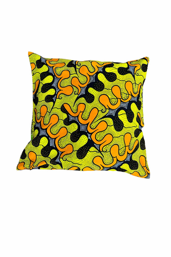 African Fabric Wax Print Cushion Cover - Mix Print -  2