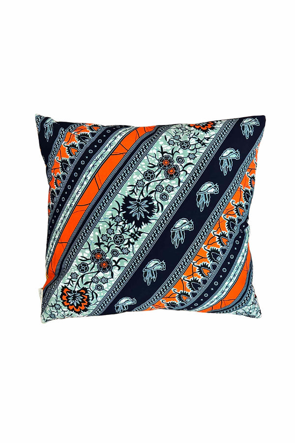 African Fabric Wax Print Cushion Cover - Mix Print -  8