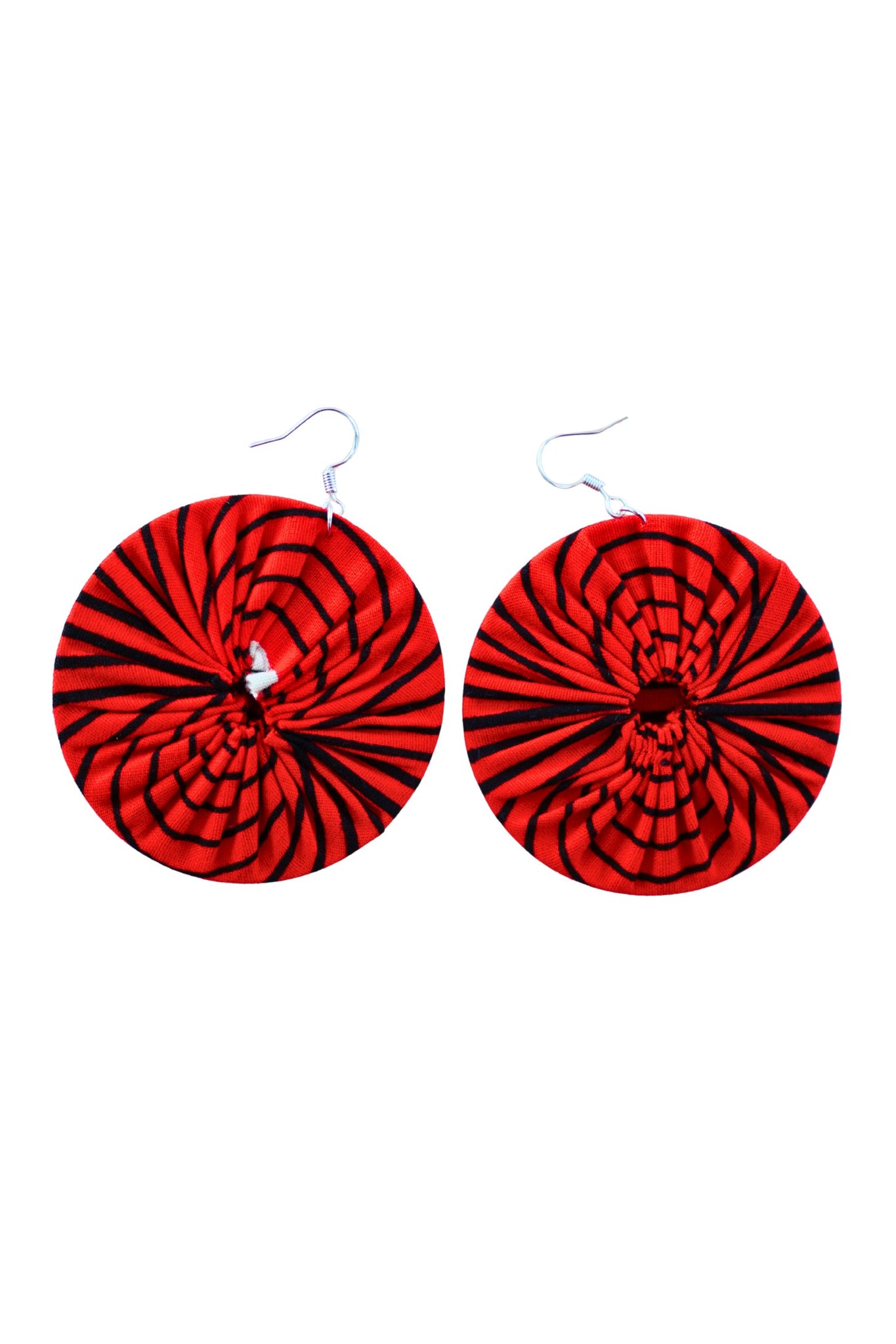 Earrings - 144 - African Ankara Wax Cotton Print