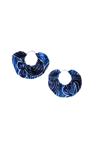 Earrings - 152 - African Ankara Wax Cotton Print