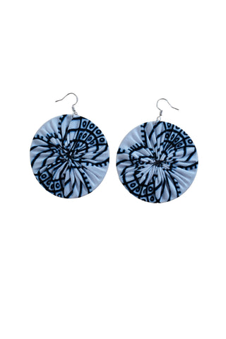 Earrings - 200 - African Ankara Wax Cotton Print