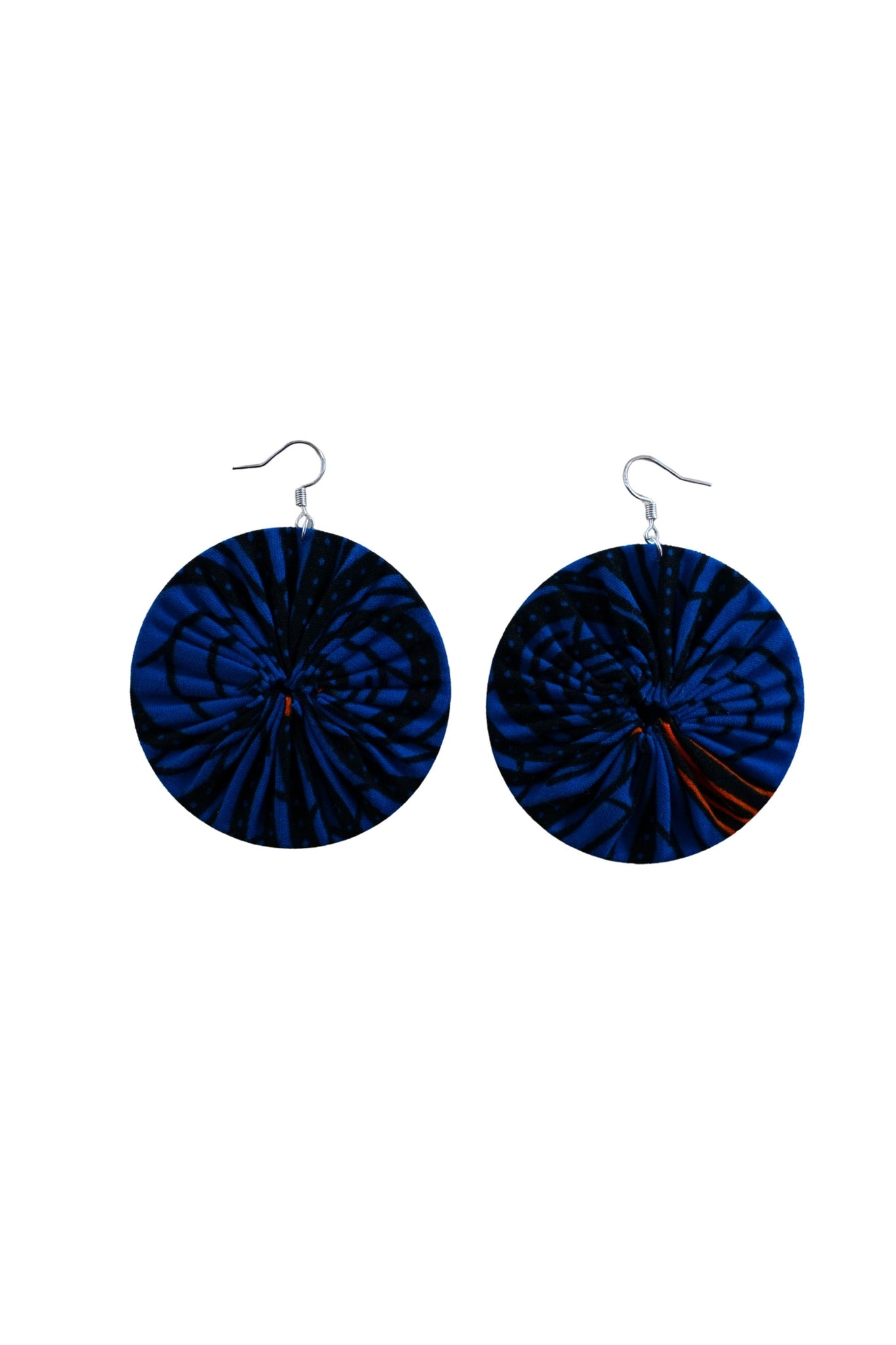 Earrings - 201 - African Ankara Wax Cotton Print