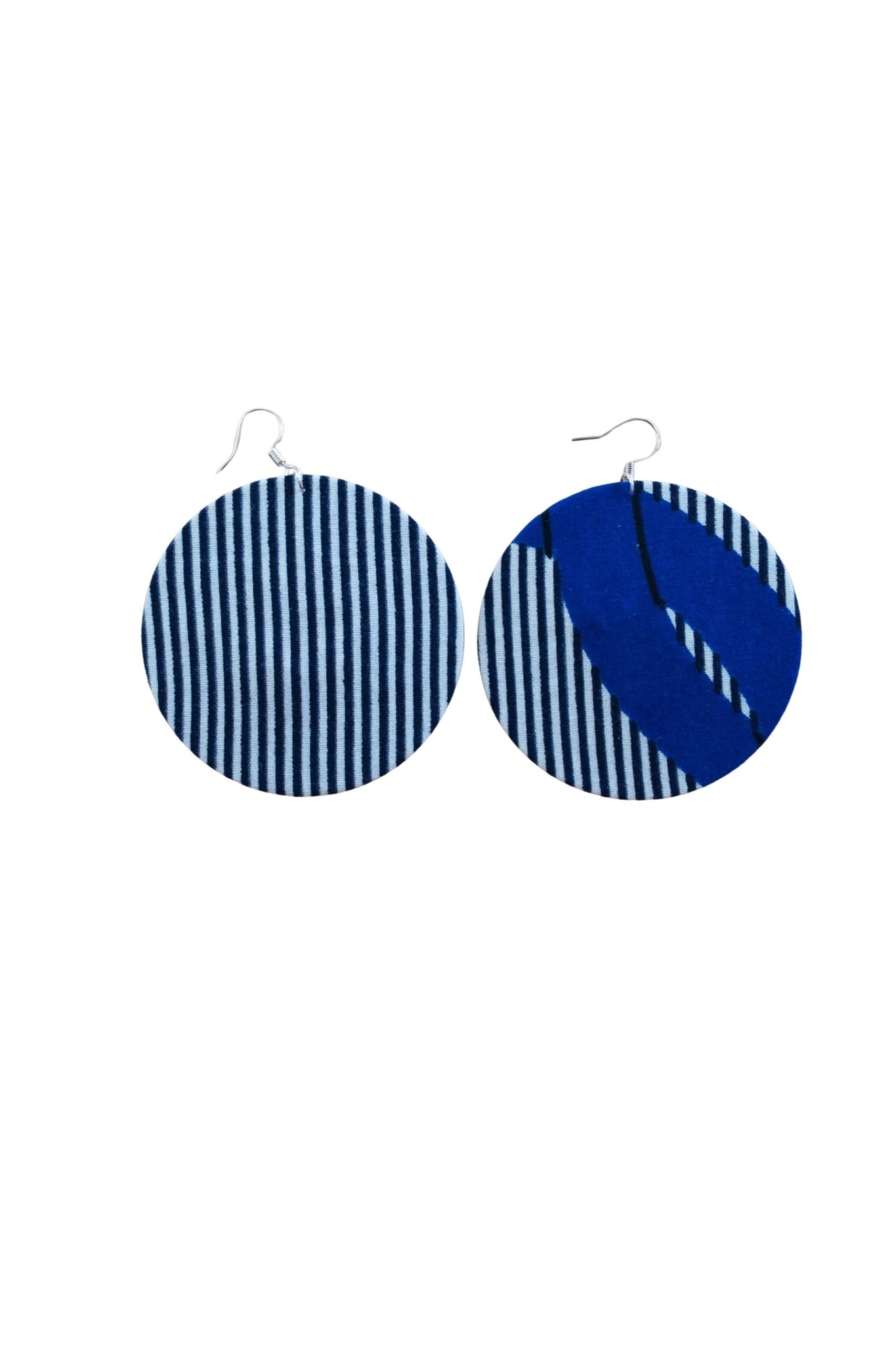 Earrings - 158 - African Ankara Wax Cotton Print