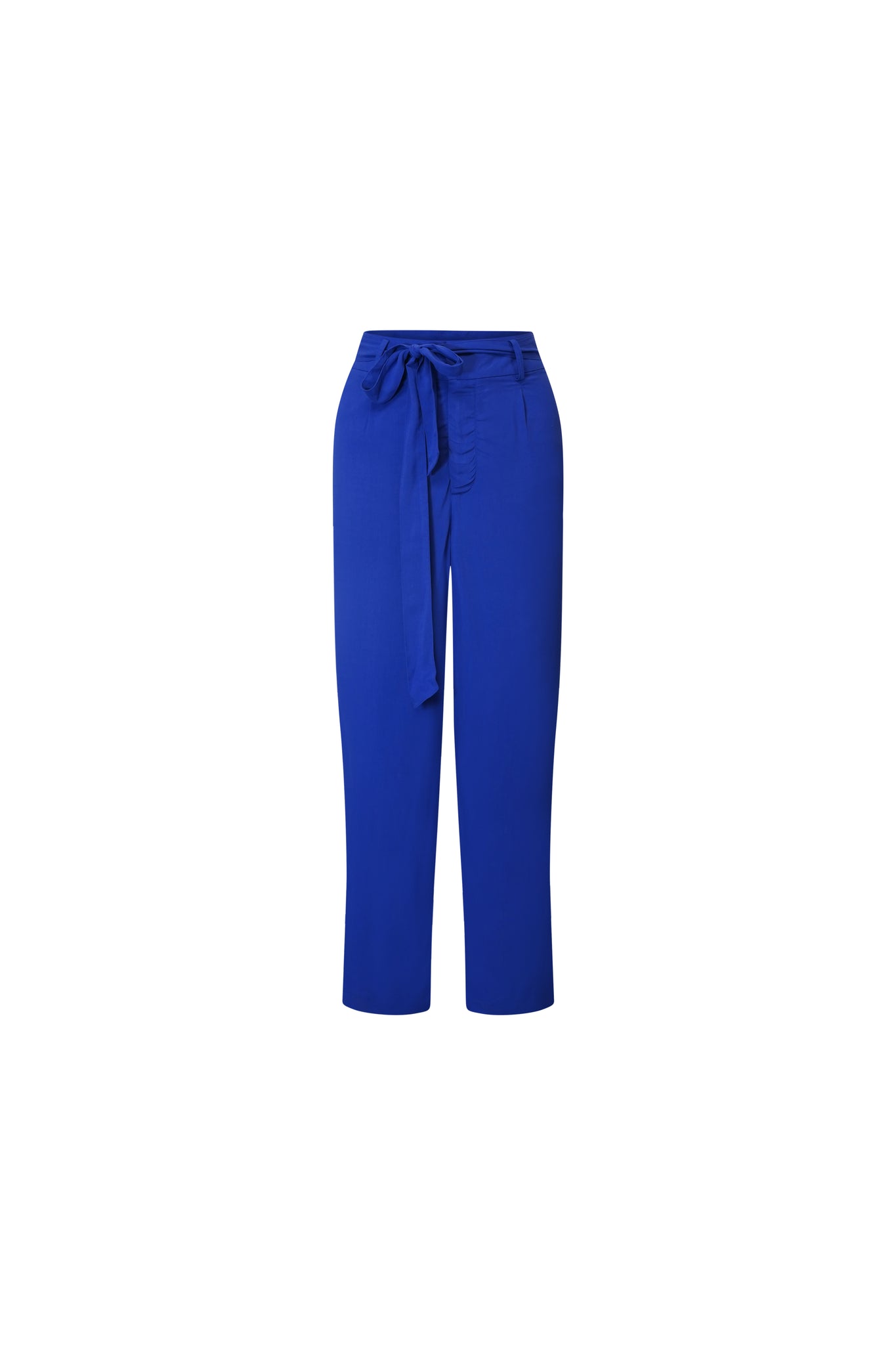 Kianga High-Rise cropped straight-leg pants - Blue African Ocean | ILC OA OG