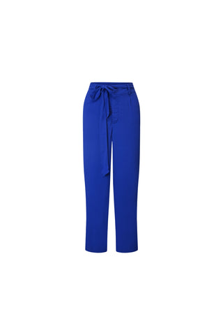 Kianga High-Rise cropped straight-leg pants - Blue African Ocean | ILC OA OG