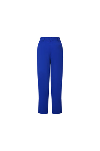 Kianga High-Rise cropped straight-leg pants - Blue African Ocean | ILC OA OG