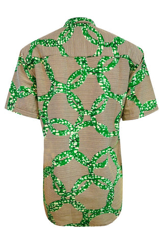 Wale Unisex Shirt - Green Union Print