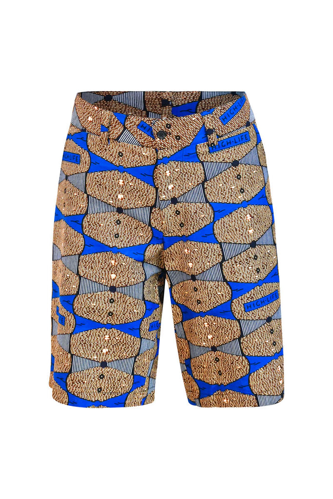Kelechi Chino Unisex Shorts - Blue Highlife