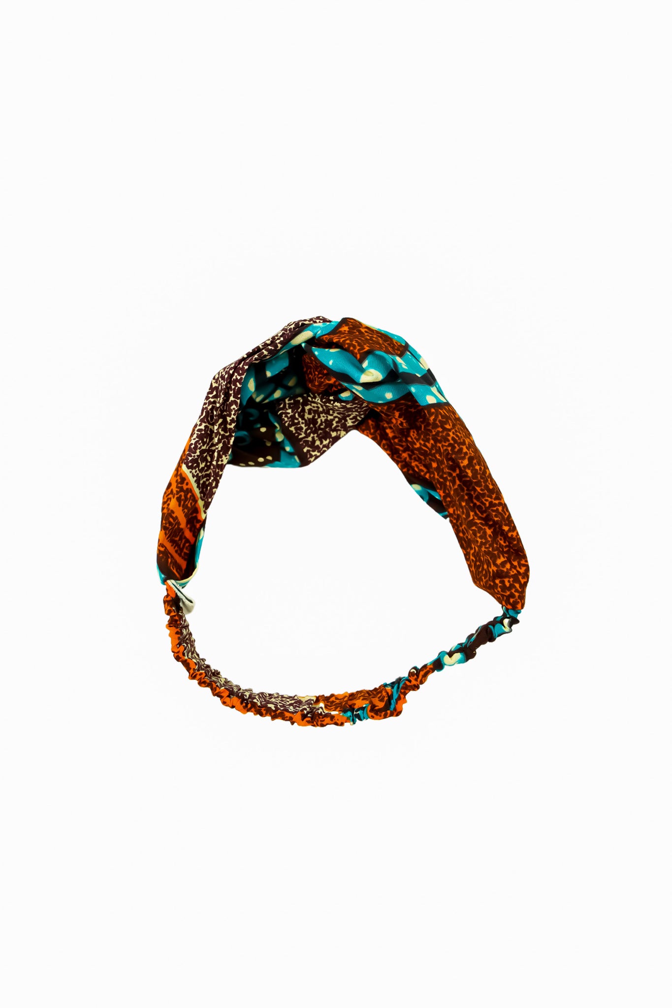 Medley Turban Headband - Red / Yellow / Blue