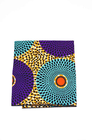 Wajiha Headwrap Ankara Wax Print OliveAnkara - Fabric