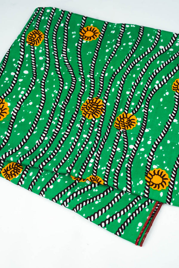 Sienna Headwrap - Green Print