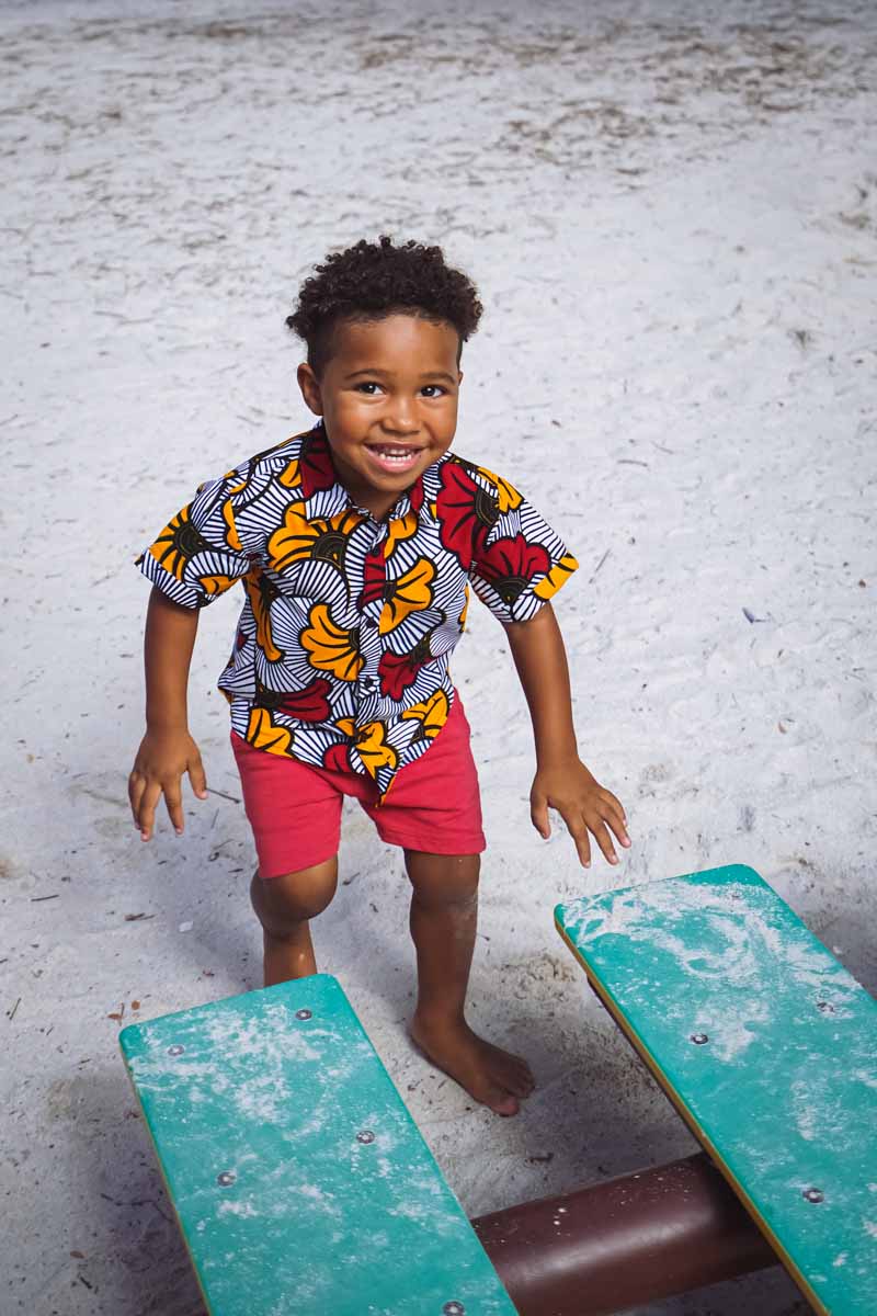 Rocco Boys Shirt - White Rolls Royce Print