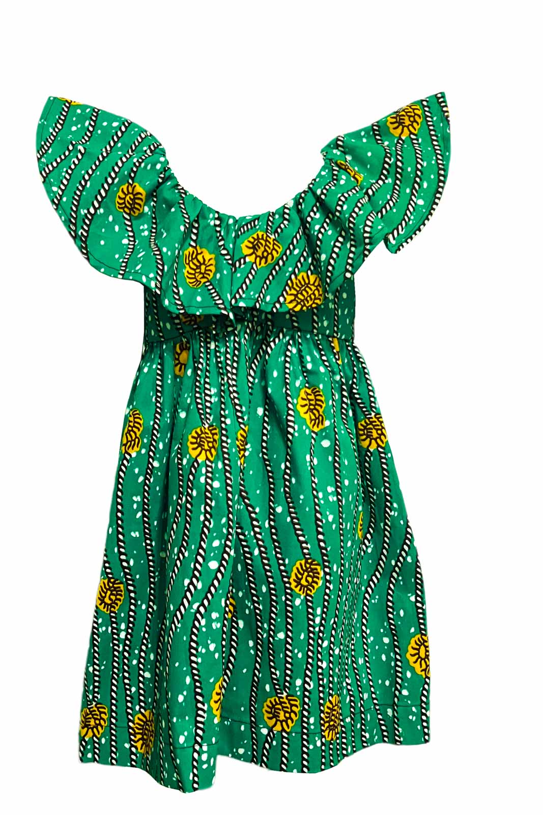 Sienna Frill Dress - Green