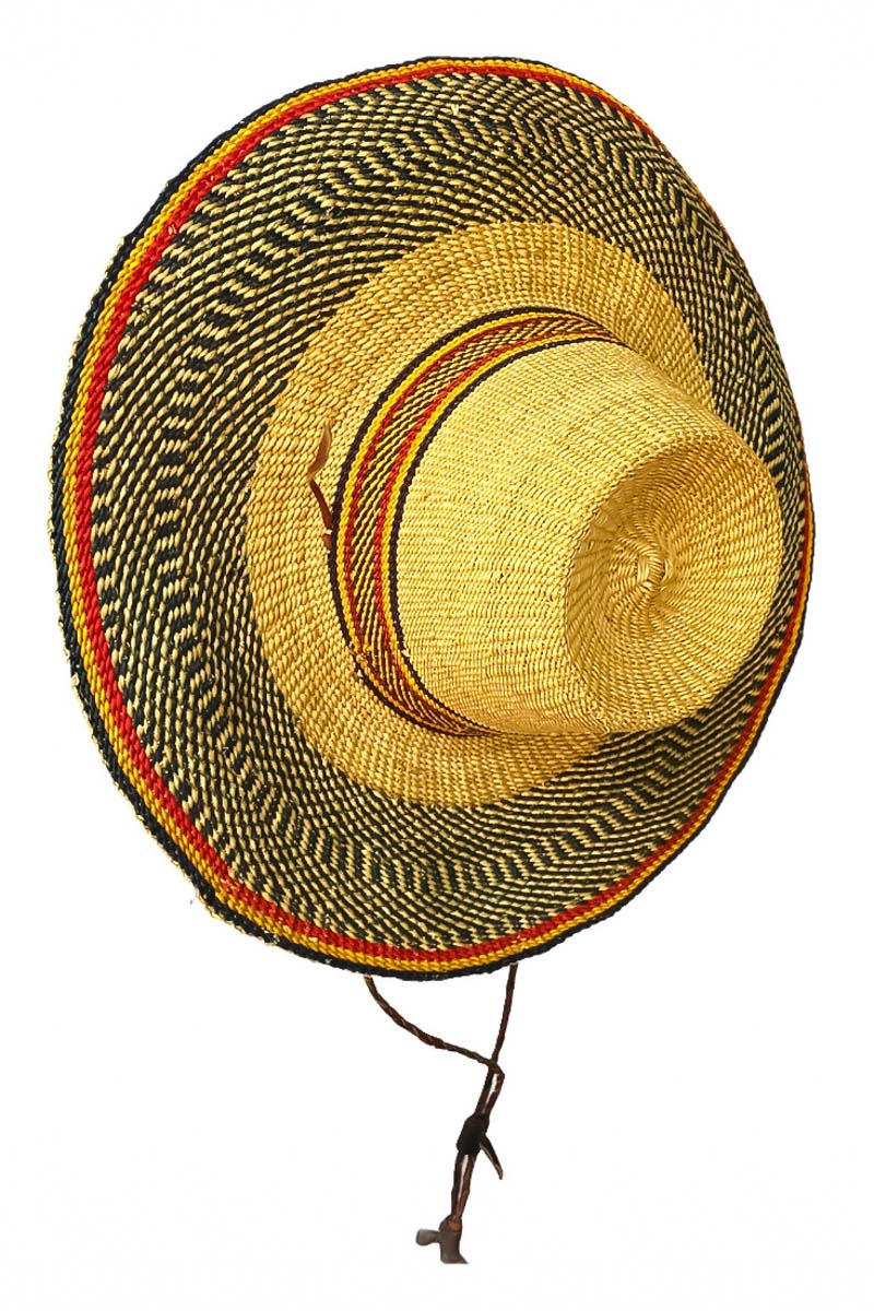 Weaved Sun Hat - Bolga straw hat